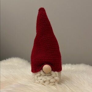 Handcrafted Red Gnome Decor